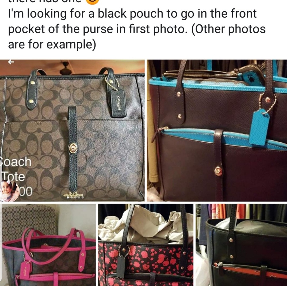 NFS. searching for black pouch